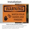 Signmission Safety Culture Sign, 14 in Width, Vinyl Decal, Rectangle OS-2PACK-WS-D-1014-L-12895 - alternate 3